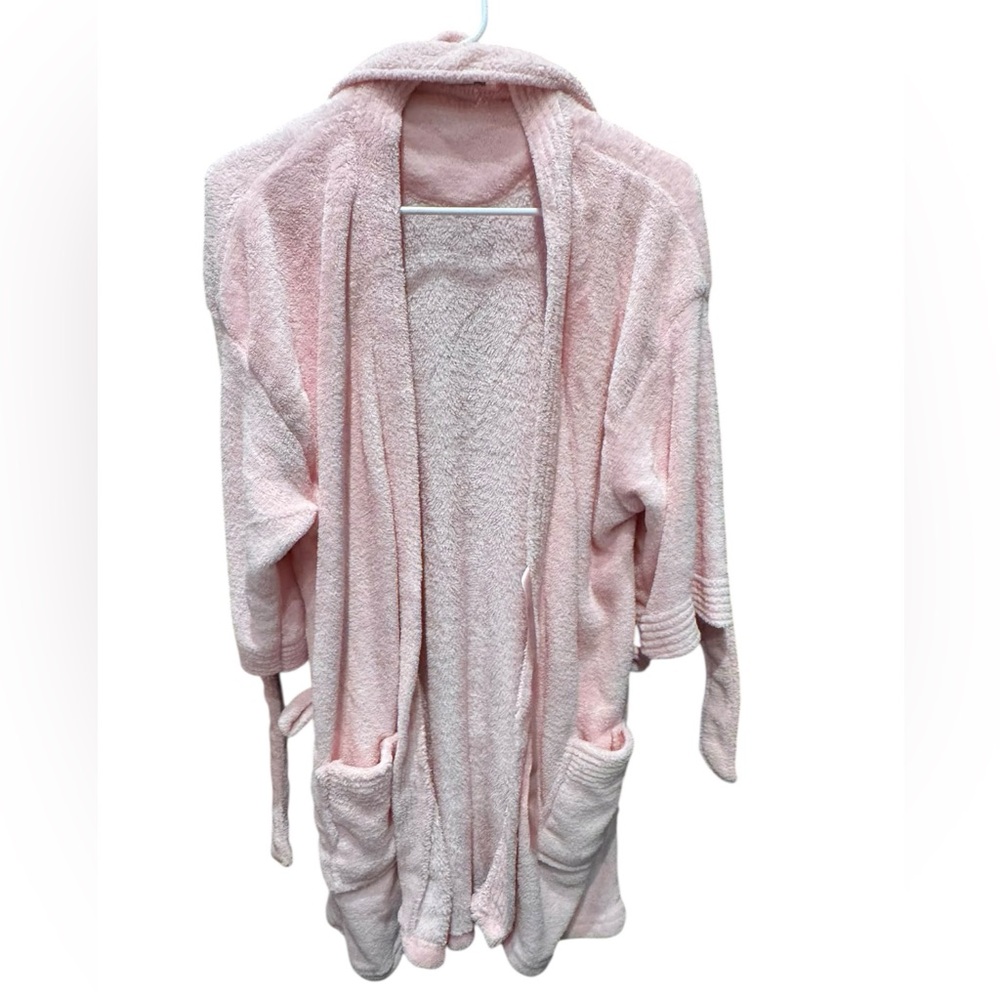 Hotel Collection Soft Pink Plush Robe ONE SIZE FITS ALL